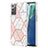 Custodia Silicone Gel Morbida Fantasia Modello Cover Y01B per Samsung Galaxy Note 20 5G
