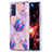 Custodia Silicone Gel Morbida Fantasia Modello Cover Y01B per Samsung Galaxy S20 Lite 5G
