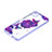 Custodia Silicone Gel Morbida Fantasia Modello Cover Y01X per Samsung Galaxy A22 5G Viola