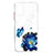 Custodia Silicone Gel Morbida Fantasia Modello Cover Y01X per Xiaomi Poco M3 Blu