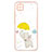 Custodia Silicone Gel Morbida Fantasia Modello Cover Y01X per Xiaomi Redmi 9C Giallo