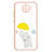 Custodia Silicone Gel Morbida Fantasia Modello Cover Y01X per Xiaomi Redmi Note 9