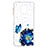 Custodia Silicone Gel Morbida Fantasia Modello Cover Y01X per Xiaomi Redmi Note 9S Blu