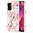 Custodia Silicone Gel Morbida Fantasia Modello Cover Y02B per OnePlus Nord N200 5G Rosa