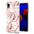 Custodia Silicone Gel Morbida Fantasia Modello Cover Y02B per Samsung Galaxy A01 Core Rosa