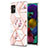 Custodia Silicone Gel Morbida Fantasia Modello Cover Y02B per Samsung Galaxy A51 4G Rosa
