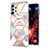Custodia Silicone Gel Morbida Fantasia Modello Cover Y02B per Samsung Galaxy M32 5G Grigio