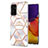 Custodia Silicone Gel Morbida Fantasia Modello Cover Y02B per Samsung Galaxy Quantum2 5G