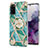 Custodia Silicone Gel Morbida Fantasia Modello Cover Y02B per Samsung Galaxy S20 5G Verde