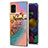 Custodia Silicone Gel Morbida Fantasia Modello Cover Y03B per Samsung Galaxy A51 4G Multicolore