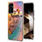 Custodia Silicone Gel Morbida Fantasia Modello Cover Y03B per Samsung Galaxy A55 5G Multicolore