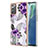 Custodia Silicone Gel Morbida Fantasia Modello Cover Y03B per Samsung Galaxy Note 20 5G