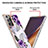 Custodia Silicone Gel Morbida Fantasia Modello Cover Y03B per Samsung Galaxy Note 20 Ultra 5G