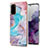 Custodia Silicone Gel Morbida Fantasia Modello Cover Y03B per Samsung Galaxy S20 5G Blu