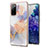 Custodia Silicone Gel Morbida Fantasia Modello Cover Y03B per Samsung Galaxy S20 FE 5G Lavanda