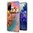Custodia Silicone Gel Morbida Fantasia Modello Cover Y03B per Samsung Galaxy S20 FE 5G Multicolore