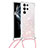Custodia Silicone Gel Morbida Fantasia Modello Cover Y03B per Samsung Galaxy S21 Ultra 5G