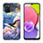 Custodia Silicone Gel Morbida Fantasia Modello Cover Y04B per Samsung Galaxy A02s Multicolore