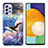 Custodia Silicone Gel Morbida Fantasia Modello Cover Y04B per Samsung Galaxy A13 4G Multicolore