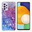 Custodia Silicone Gel Morbida Fantasia Modello Cover Y04B per Samsung Galaxy A23 5G Viola