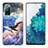 Custodia Silicone Gel Morbida Fantasia Modello Cover Y04B per Samsung Galaxy S20 Lite 5G Multicolore