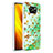 Custodia Silicone Gel Morbida Fantasia Modello Cover Y04B per Xiaomi Poco X3 Pro Verde