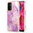 Custodia Silicone Gel Morbida Fantasia Modello Cover Y05B per OnePlus Nord N200 5G Lavanda