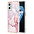 Custodia Silicone Gel Morbida Fantasia Modello Cover Y05B per Oppo K10 4G Rosa