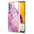 Custodia Silicone Gel Morbida Fantasia Modello Cover Y05B per Samsung Galaxy A23 5G Lavanda