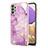 Custodia Silicone Gel Morbida Fantasia Modello Cover Y05B per Samsung Galaxy A32 5G Lavanda