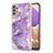 Custodia Silicone Gel Morbida Fantasia Modello Cover Y05B per Samsung Galaxy A32 5G Viola