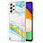 Custodia Silicone Gel Morbida Fantasia Modello Cover Y05B per Samsung Galaxy A52 5G Colorato