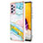 Custodia Silicone Gel Morbida Fantasia Modello Cover Y05B per Samsung Galaxy A73 5G Colorato