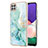 Custodia Silicone Gel Morbida Fantasia Modello Cover Y05B per Samsung Galaxy F42 5G Verde