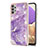 Custodia Silicone Gel Morbida Fantasia Modello Cover Y05B per Samsung Galaxy M32 5G Viola