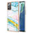 Custodia Silicone Gel Morbida Fantasia Modello Cover Y05B per Samsung Galaxy Note 20 5G Colorato