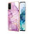 Custodia Silicone Gel Morbida Fantasia Modello Cover Y05B per Samsung Galaxy S20 Lavanda