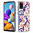 Custodia Silicone Gel Morbida Fantasia Modello Cover Y06B per Samsung Galaxy A21s