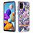 Custodia Silicone Gel Morbida Fantasia Modello Cover Y06B per Samsung Galaxy A21s