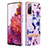 Custodia Silicone Gel Morbida Fantasia Modello Cover Y06B per Samsung Galaxy S20 FE 5G Viola