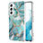 Custodia Silicone Gel Morbida Fantasia Modello Cover Y08B per Samsung Galaxy S21 5G