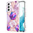 Custodia Silicone Gel Morbida Fantasia Modello Cover Y08B per Samsung Galaxy S21 5G