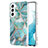 Custodia Silicone Gel Morbida Fantasia Modello Cover Y08B per Samsung Galaxy S21 FE 5G