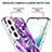Custodia Silicone Gel Morbida Fantasia Modello Cover Y08B per Samsung Galaxy S21 Plus 5G