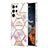 Custodia Silicone Gel Morbida Fantasia Modello Cover Y09B per Samsung Galaxy S21 Ultra 5G