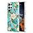 Custodia Silicone Gel Morbida Fantasia Modello Cover Y09B per Samsung Galaxy S21 Ultra 5G