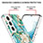 Custodia Silicone Gel Morbida Fantasia Modello Cover Y09B per Samsung Galaxy S22 Plus 5G