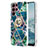 Custodia Silicone Gel Morbida Fantasia Modello Cover Y13B per Samsung Galaxy S21 Ultra 5G