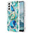 Custodia Silicone Gel Morbida Fantasia Modello Cover Y13B per Samsung Galaxy S22 5G