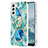 Custodia Silicone Gel Morbida Fantasia Modello Cover Y13B per Samsung Galaxy S22 Plus 5G